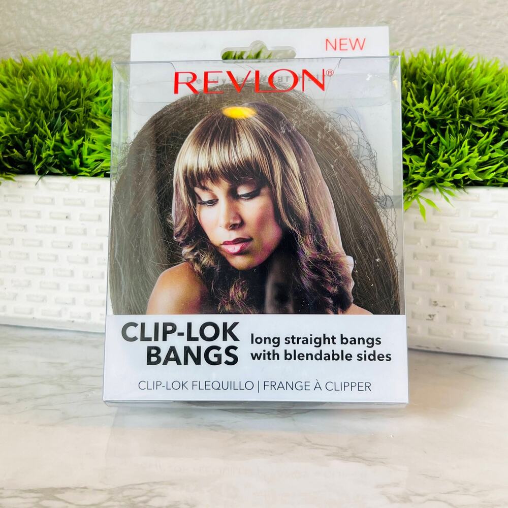 NEW Revlon Clip Lok Bangs $24.99
